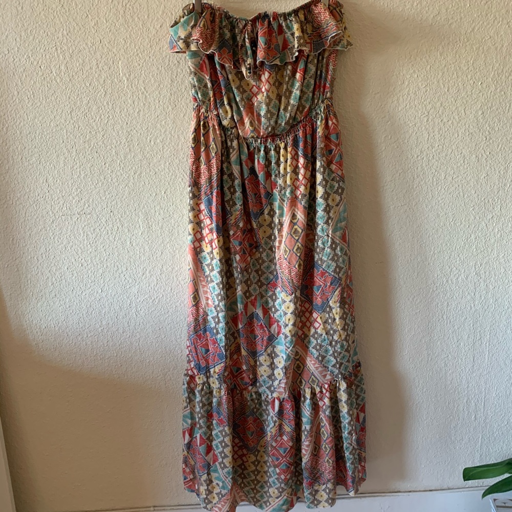 Torrid Strapless Sun Dress